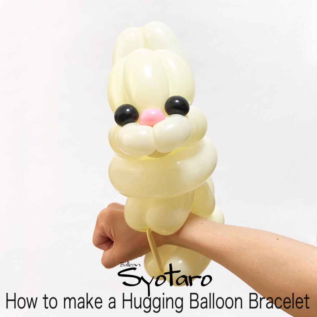 How to make a Hugging Balloon Bracelet / BUNNY [English ver.]